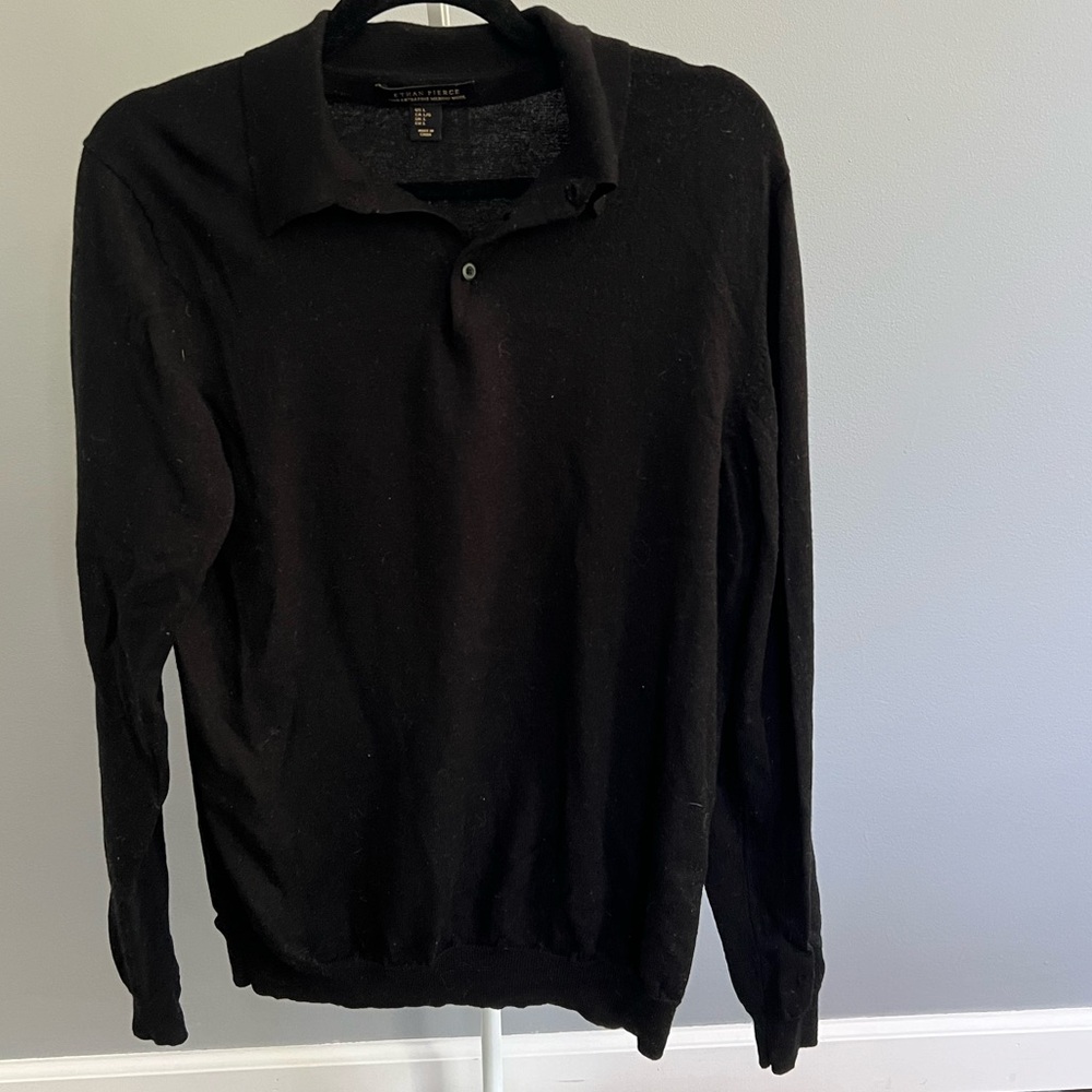 Black Wool Sweater